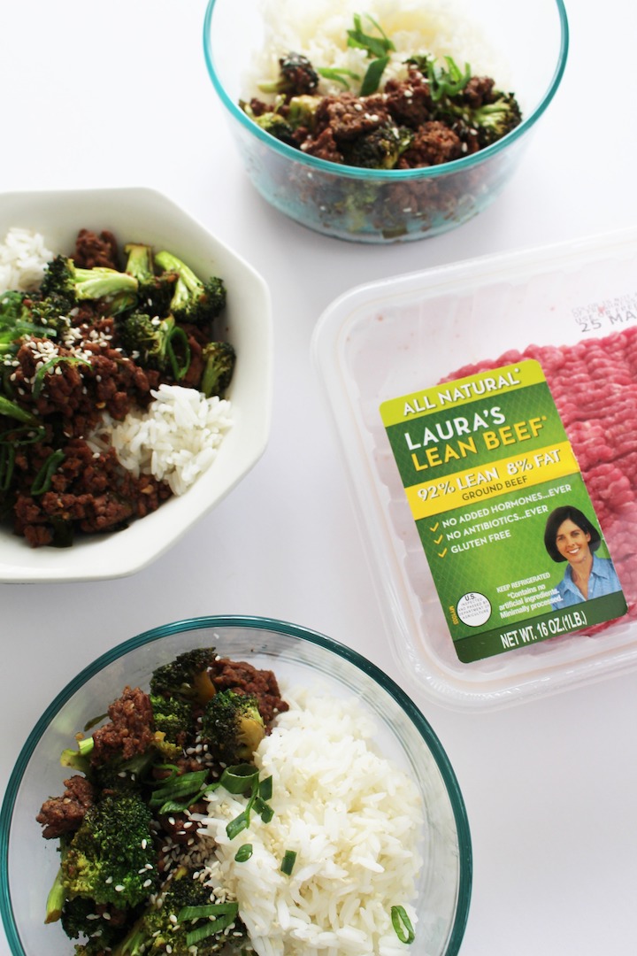 Easy Beef & Broccoli + Meal Prep Tips - The Pretty Plus